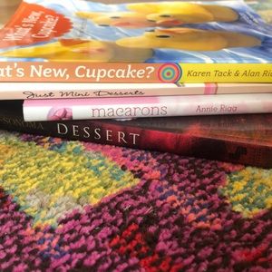 All 4 Dessert cookbooks